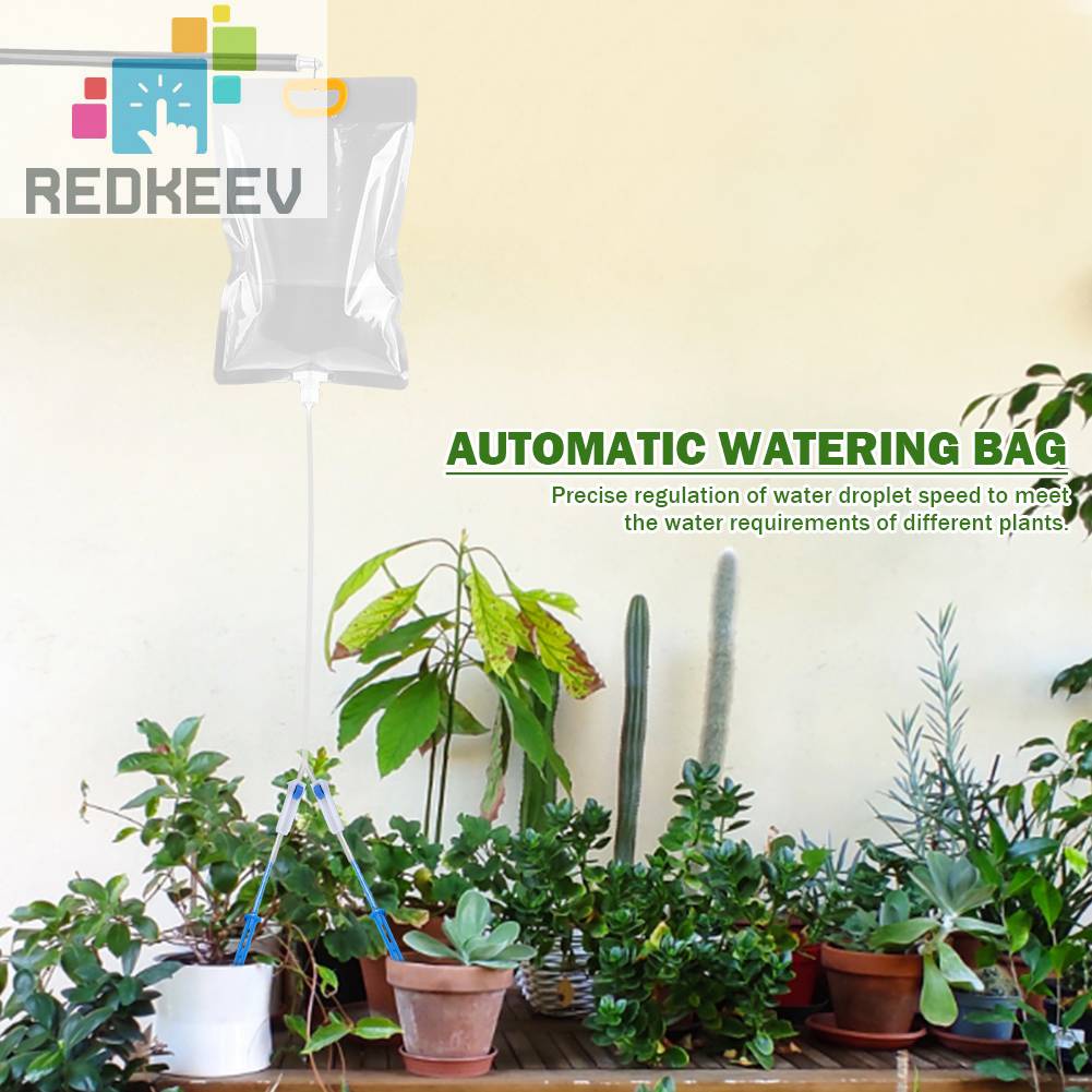 1 / 2 / 4 Túi Nước Tự Động Cho Chậu Cây 3.5L