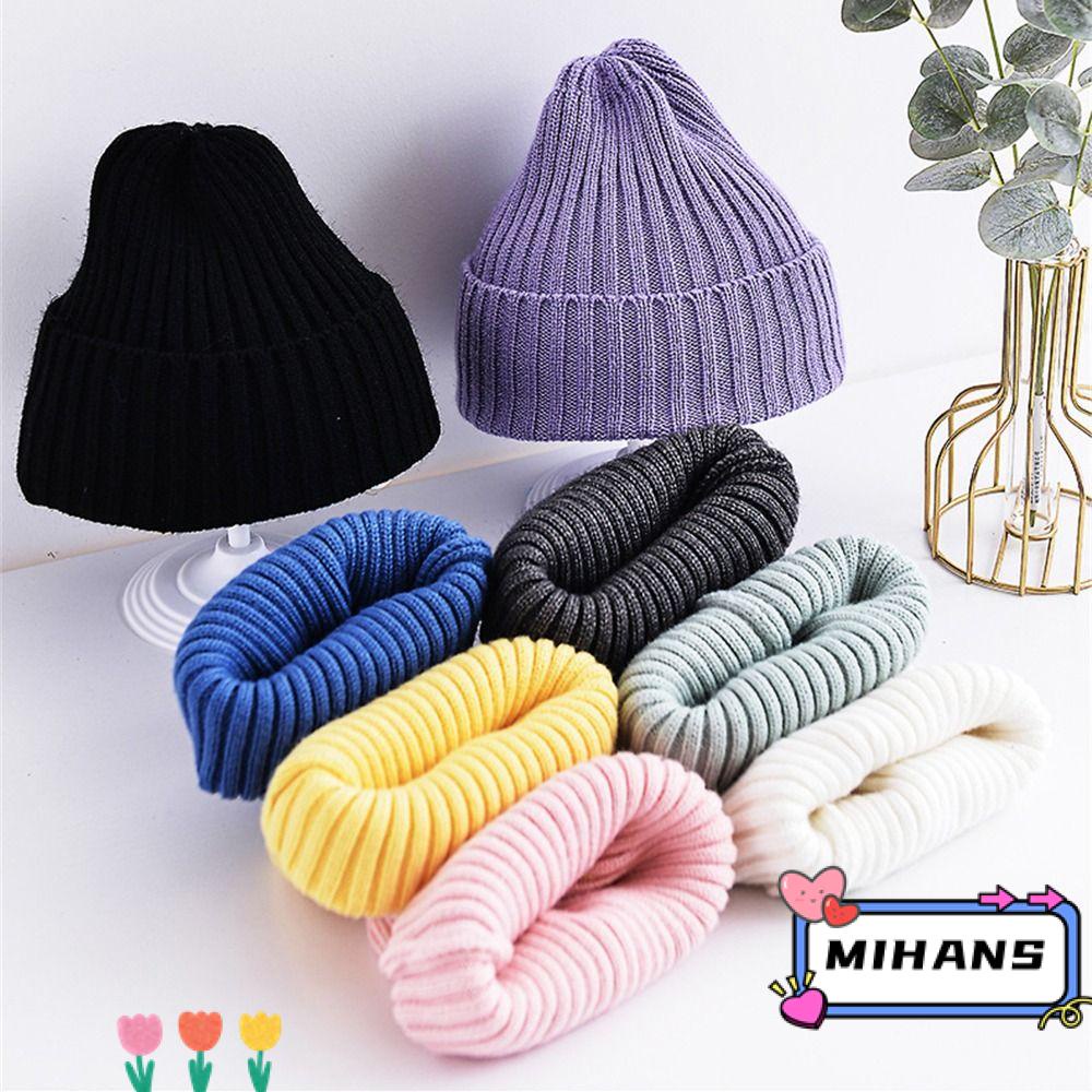 MIH Mũ Len Màu Sắc Nhã Nhặn Dành Cho Bé