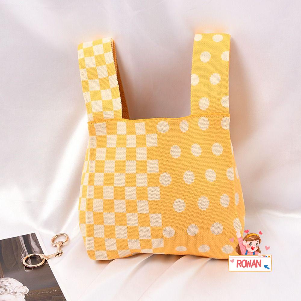 ROWANS Túi Xách Đan Len Mini Đeo Vai Thời Trang Cho Nữ