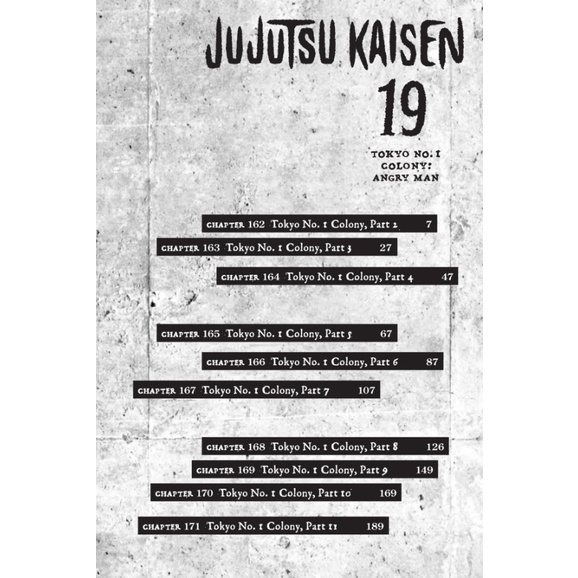 Jujutsu Kaisen 19