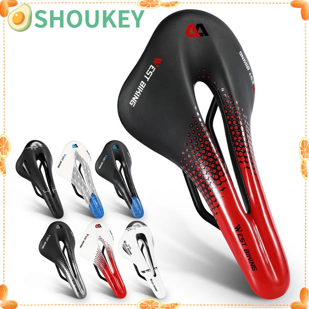 SHOUKEY Yên Xe Đạp Leo Núi Thiết Kế Đục Lỗ Thoáng Khí Siêu Bền
