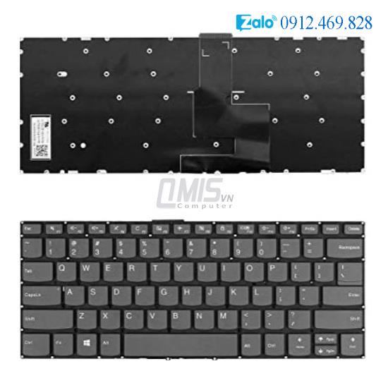 Bàn phím laptop Lenovo Ideapad 3 14IML05, 330S-14AST, 330S-14IKB, S340-14API, S340-14IWK, S340-14IWL - KHÔNG NÚT NGUỒN