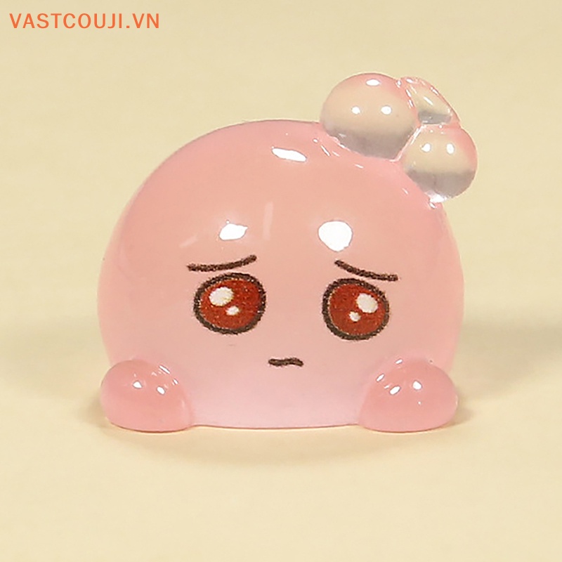 Bộ 2 Mô Hình VASTJI Mini Bằng Nhựa Resin Phát Quang Trang Trí Bảng Điều Khiển Xe Hơi