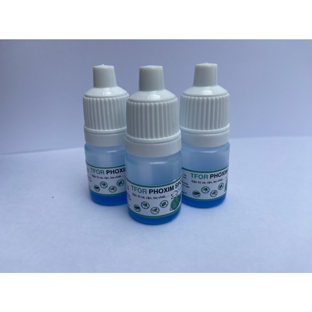 Nhỏ gáy trị ve rận bọ chét ghẻ chó mèo lọ1ml