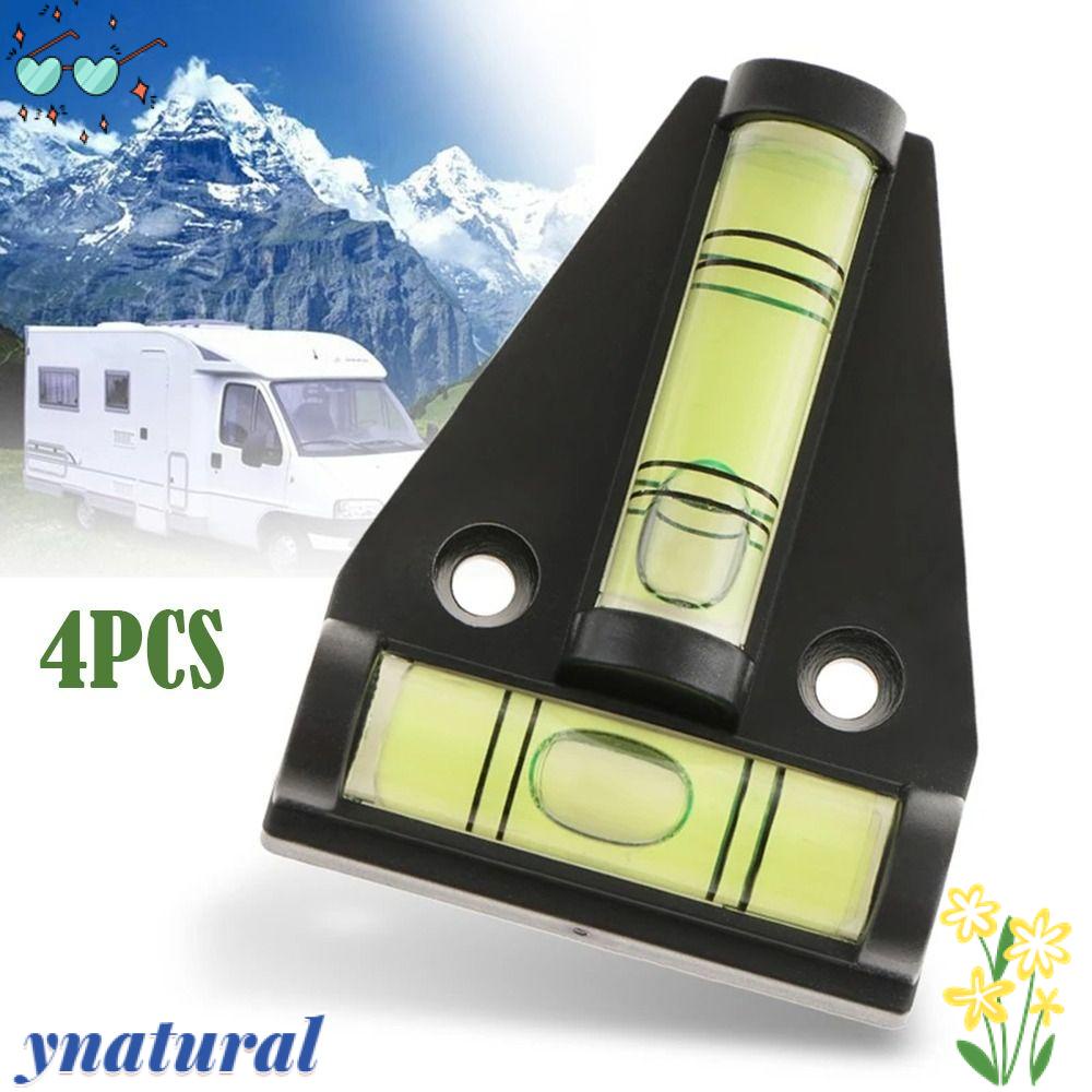 YNATURAL Set 4 Thước Đo Bong Bóng Hình Chữ T Bằng Nhựa