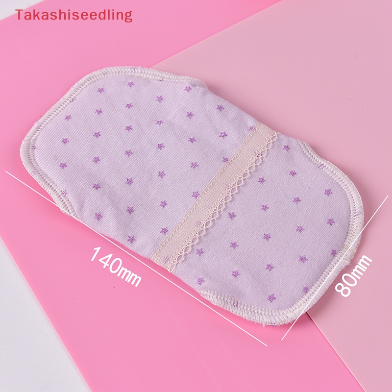 Đệm Kinh Nguyệt 5.5in 140mm Bằng Vải Cotton Có Thể Giặt Sạch Và Tái Sử Dụng Cho Nữ