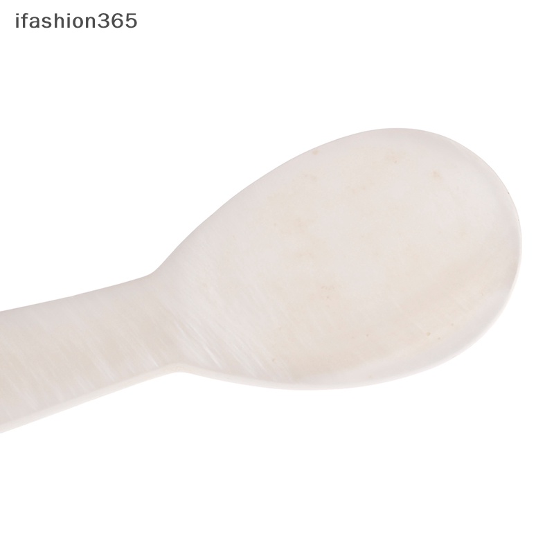 [ifashion365] Muỗng Cà Phê Cán Hình Vỏ Sò Đính Ngọc Trai Thủ Công