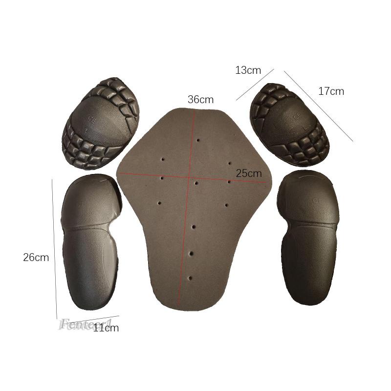 [Fenteer1] 5 Miếng Dán EVA Bảo Vệ Thân Xe Máy