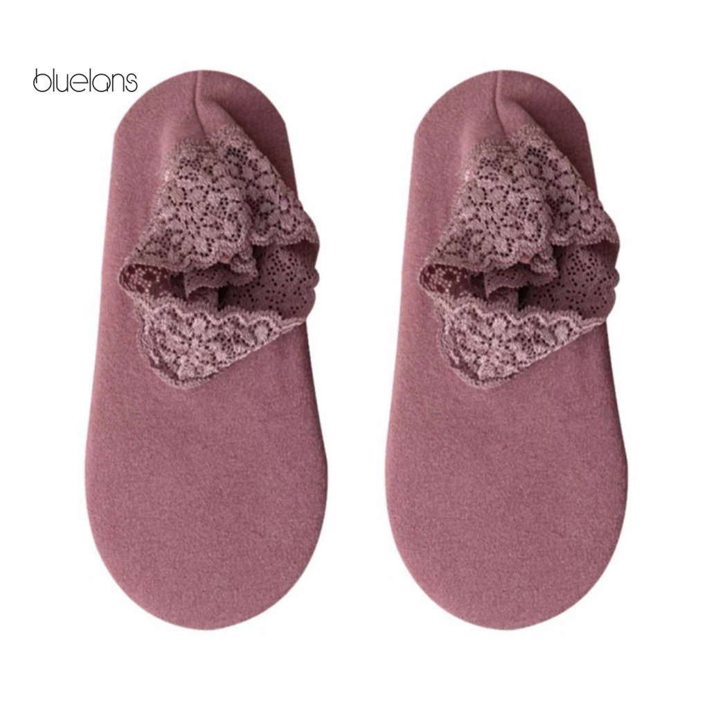 1 Đôi Tất Ren Silicone Thoáng Khí Chống Trượt Thời Trang Thu Đông Cho Nữ