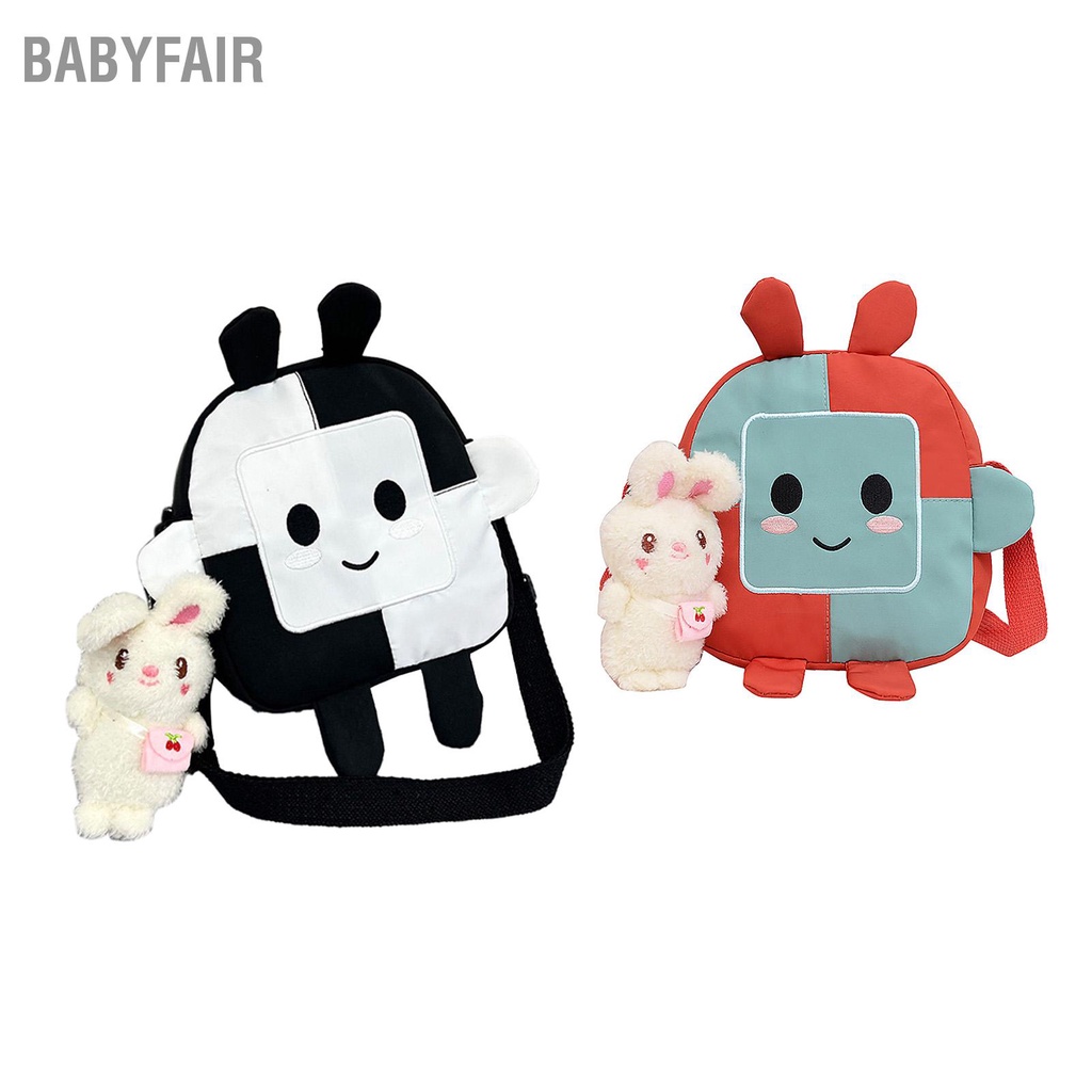 Babyfair Túi Đeo Vai Hoạt Hình Thời Trang Dễ Thương Vải Dung Tích Lớn Cho Bé Gái Đi Học
