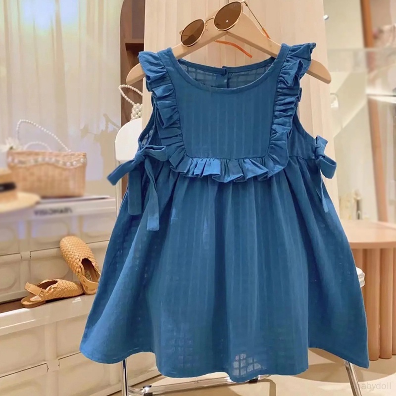 Đầm Mềm Mại Thoáng Khí Thoải Mái Cho Bé