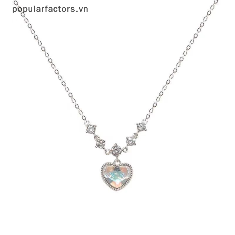 Vòng cổ Mặt Trái Tim Thời Trang Chất Lượng Cao Cho Nữ