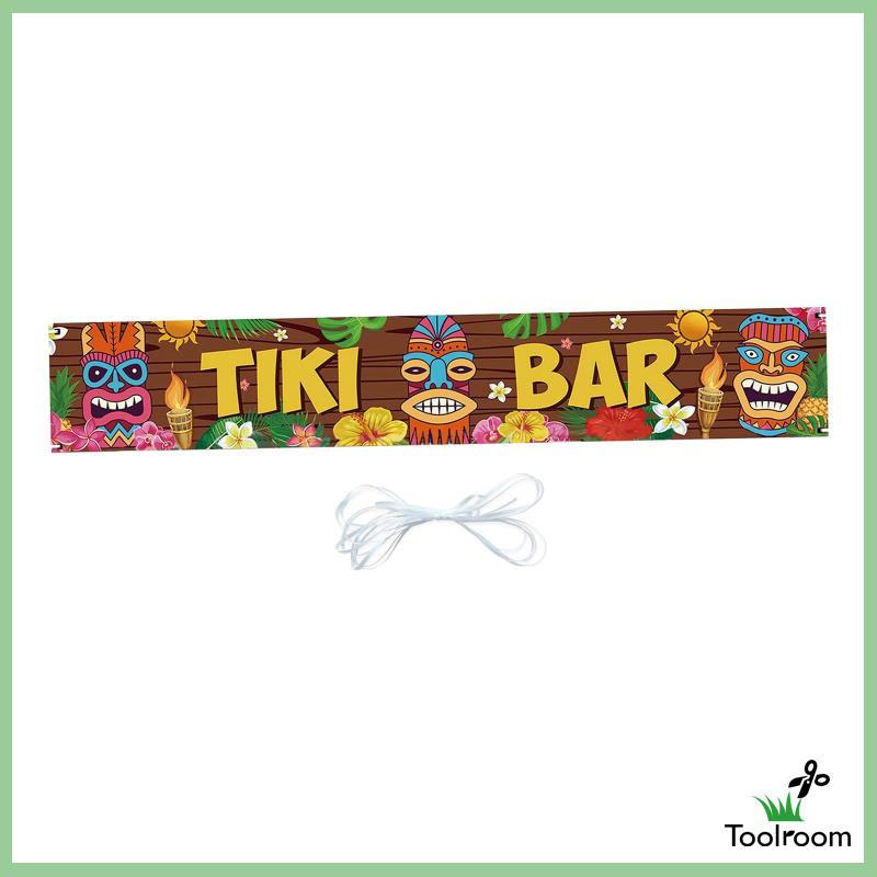 Băng Rôn Chào Mừng Phong Cách Hawaiian Trang Trí Cửa Tiệc Hồ Bơi Mùa Hè