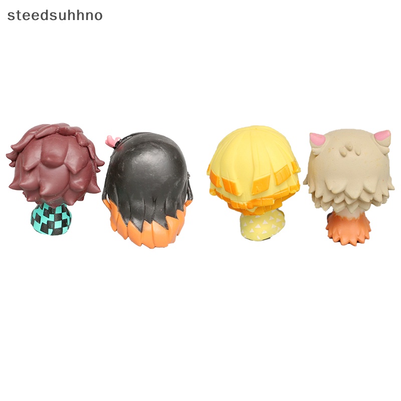 Set 4 Mô Hình Nhân Vật Phim Demon Slayer