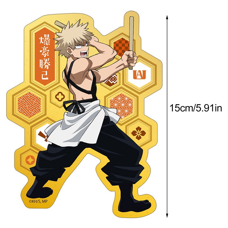 Mô Hình Đứng Bằng Acrylic Hình Anime My Hero Academia Trang Trí Bàn Làm Việc