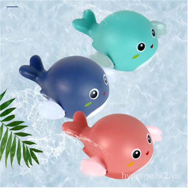 Đồ Chơi Lên Dây Cót Hình Rùa Hoạt Hình Dễ Thương Cho Bé Chơi Khi Tắm