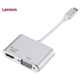 Lenovo Cáp Chuyển Đổi USB 3.1 Type C Sang VGA HDMI-compatible 4K