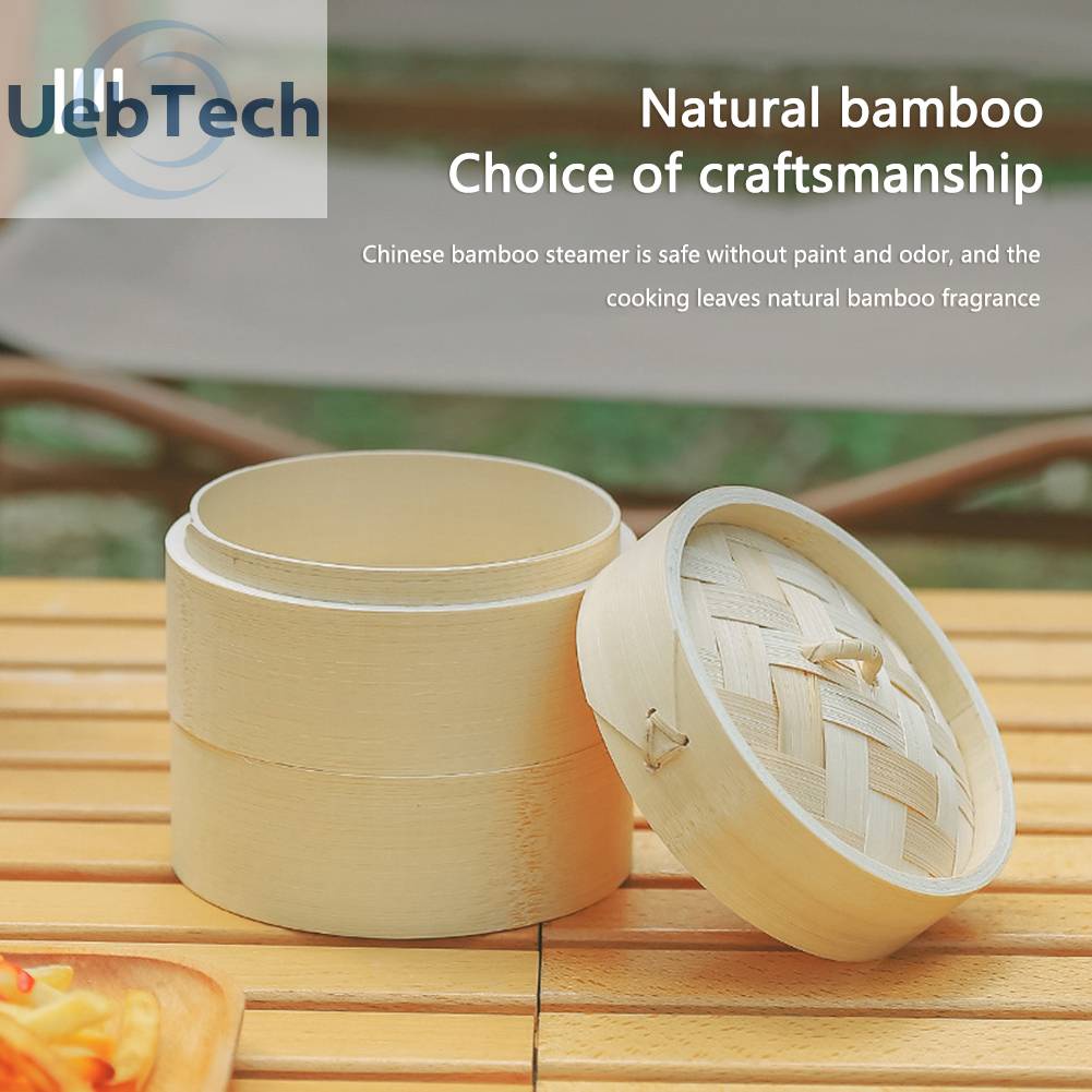 Nồi Hấp Bằng Gỗ Tre Tiện Dụng Cho Hoạt Động Ngoài Trời