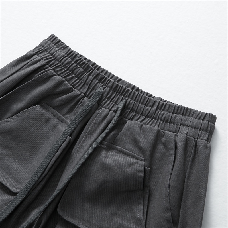 Gr-ailz-quần Short Dây Rút Thể Thao niche Có Nhiều Túi Thời Trang Mới Nhất Hợp Xu Hướng Đi Làm