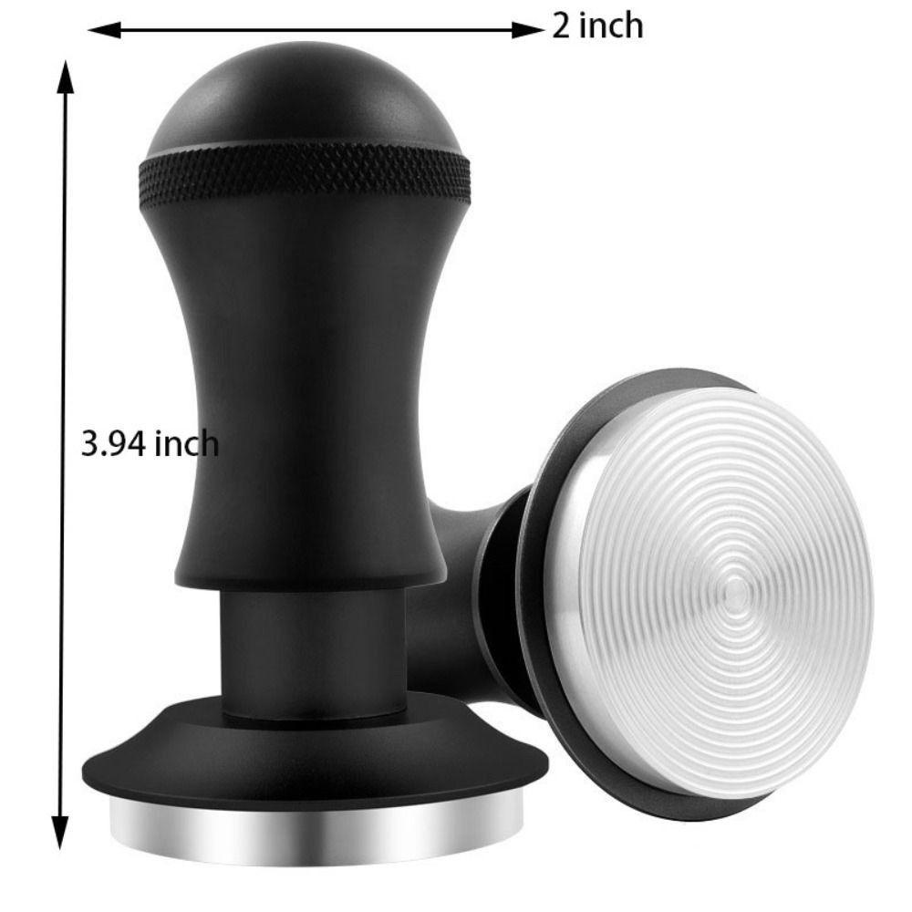 ESPO Dụng Cụ Nghiền Cà Phê Espresso Bằng Thép Không Gỉ 51mm Màu Đen / Bạc 3.94 * 2 Inch