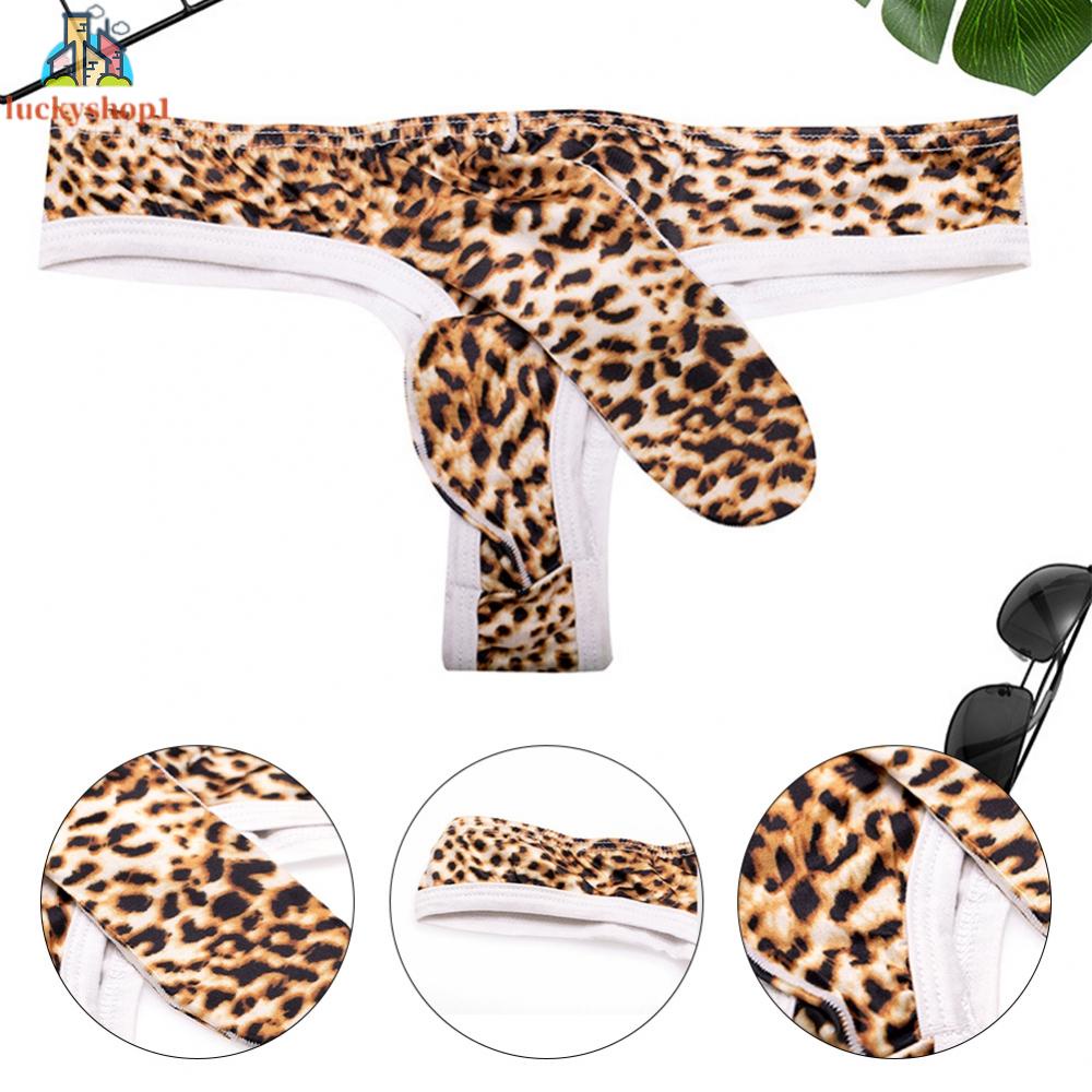 Quần Lót Nam Họa Tiết Da Báo Gợi Cảm