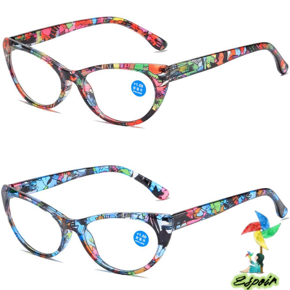 ESPO Kính Đọc Sách Gọng Siêu Nhẹ Phong Cách Vintage Thanh Lịch Cho Nữ