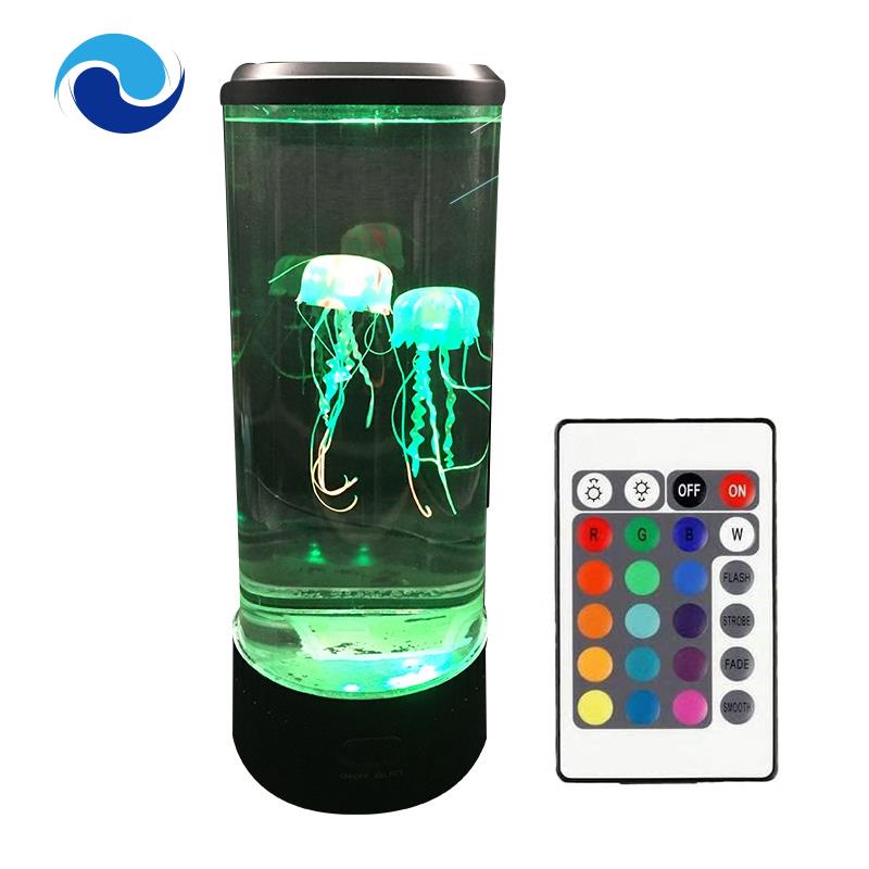 Đèn Ngủ Hình Sứa Biển Có Điều Khiển Từ Xa Tiện Dụng Cho Gia Đình / Văn Phòng