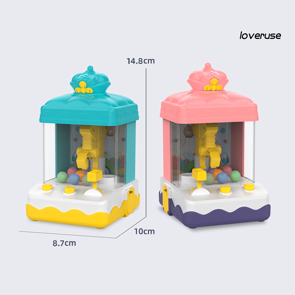 Loveruse Đồ Chơi Máy Kẹp Móng Vuốt Điều Khiển Chuyển Động Đơn Giản Giải Trí Dễ Sử Dụng Cho Bé