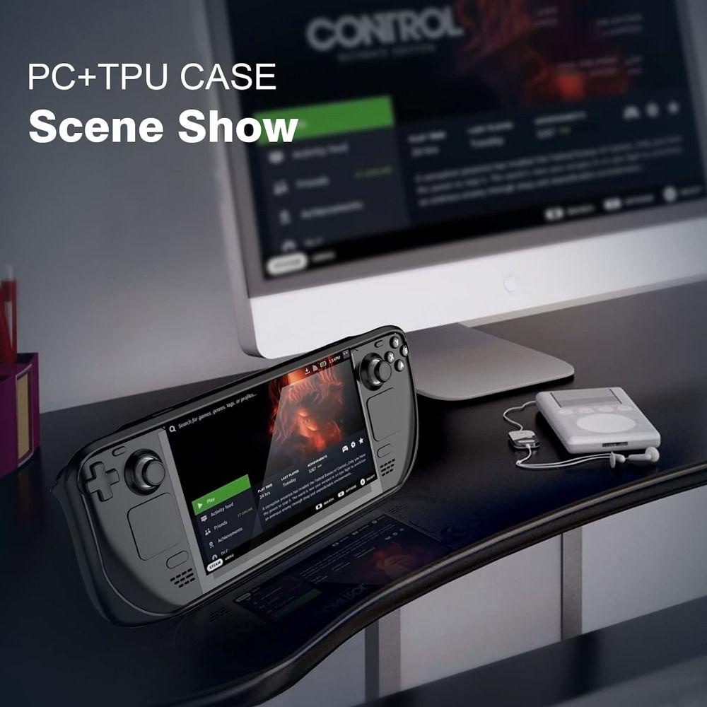 MAYSHOW Ốp Bảo Vệ Máy Chơi Game Hơi Nước Cầm Tay Bằng Silicon 2023 Có Chân Đế Tiện Dụng