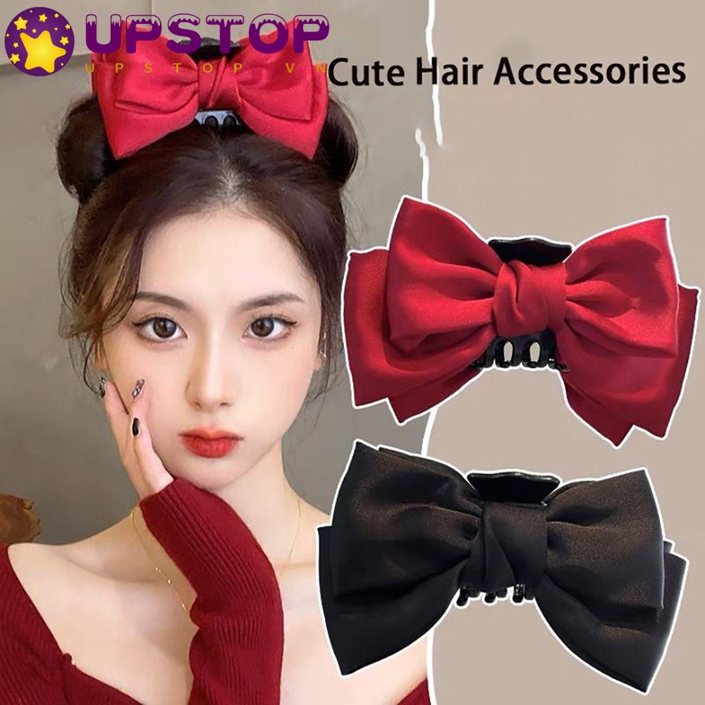 UPSTOPVN Kẹp Tóc Hình Cá Mập 90s Hai Mặt Chống Trượt Dễ Thương Cho Nữ