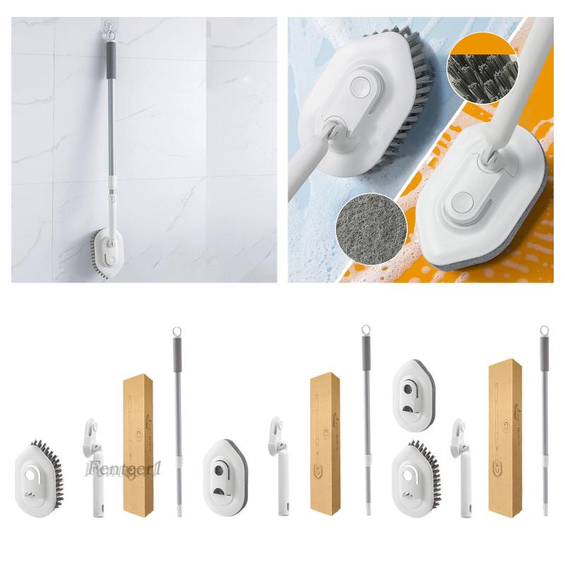 Bàn Chải Chà Sàn Nhà Tắm Có Tay Cầm Dài Tiện Dụng