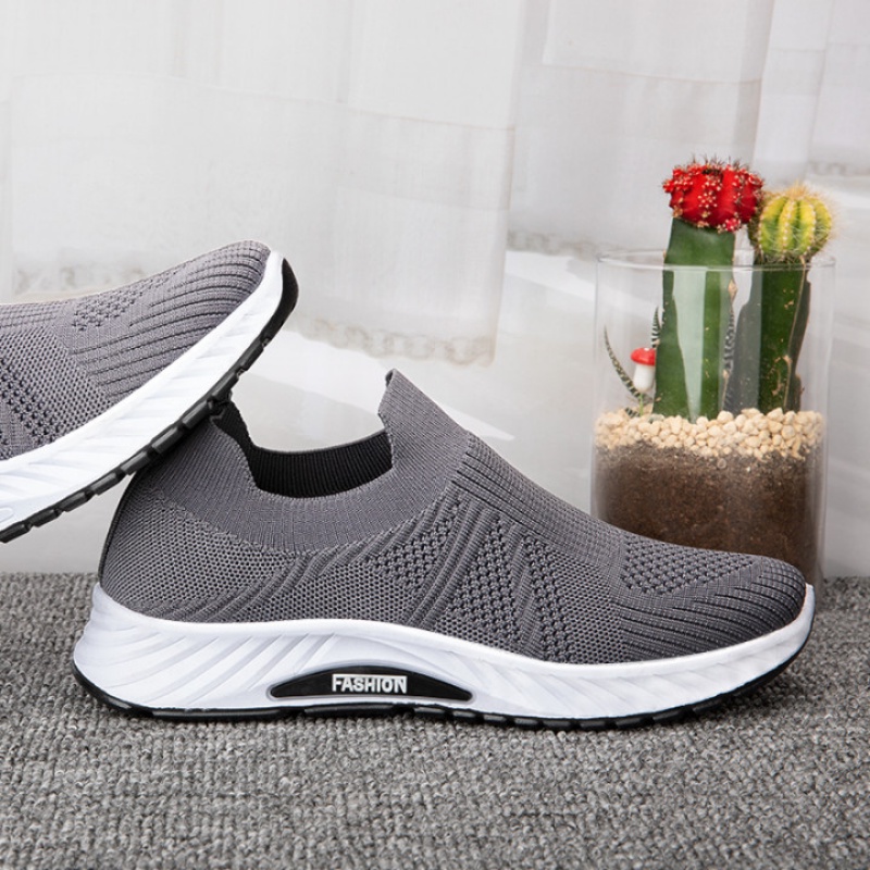 Giày Thể Thao Vải canvas Đế Mềm Thoáng Khí Thời Trang Cho Nam