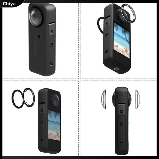 Gương Bảo Vệ Ống Kính Chống Trầy Xước Chống Thấm Nước Cho X3 Panoramic Action