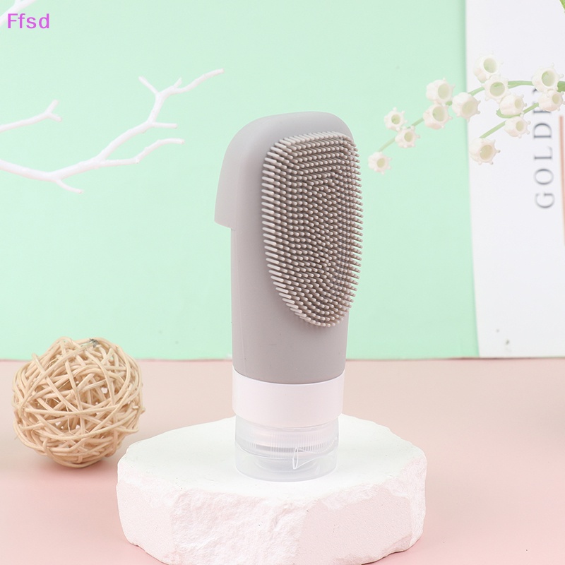 {Ffsd} Bộ Chai Silicone Rỗng Dạng Nhấn Đựng Mỹ Phẩm / Dầu Gội Đầu Có Thể Bơm Đầy Lại * Bán Chạy