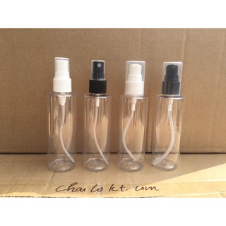 Chai 100ml trong cổ 24 vai ngang các loại nắp .