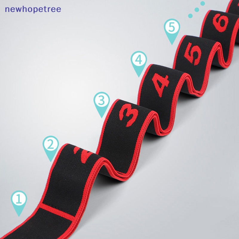 Dây Đai Kháng Lực Co Giãn Đa Năng Hỗ Trợ Luyện Tập Yoga / Thể Hình