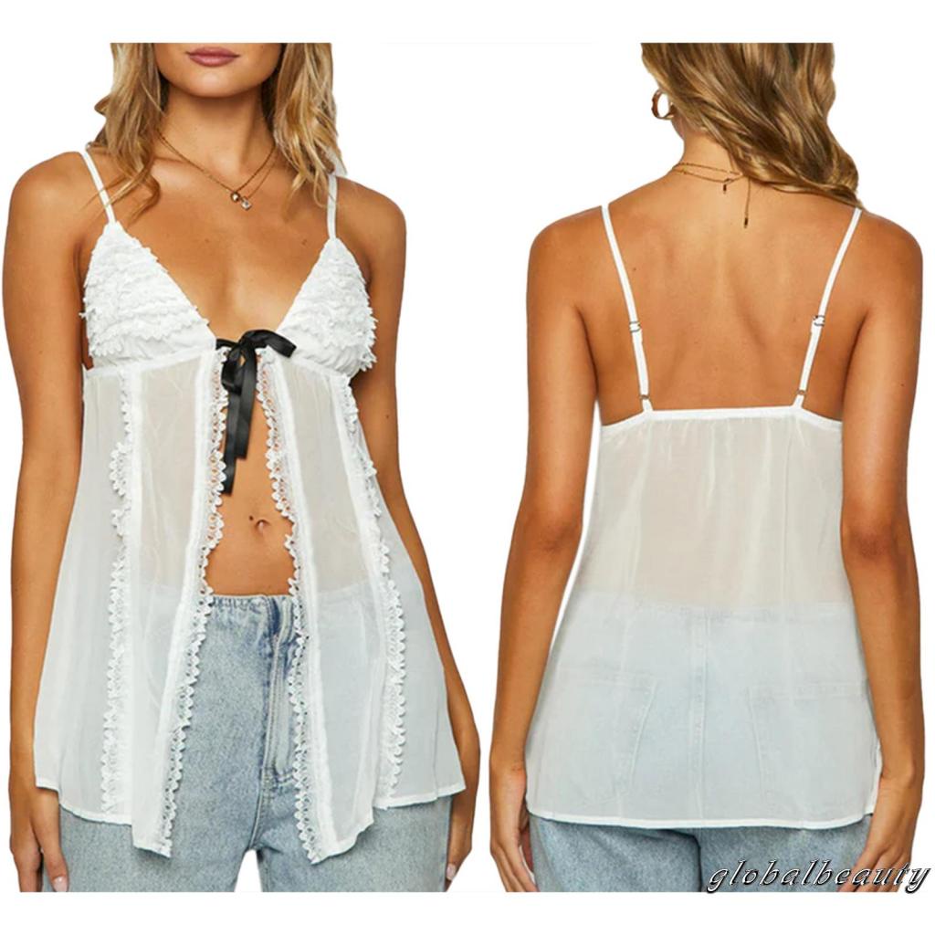 Áo Dây Hở Lưng Thời Trang Mùa Hè Quyến Rũ Cho Nữ