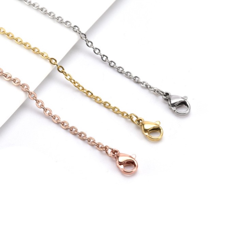 Vòng cổ Thép Không Gỉ Mới 45cm - 50cm