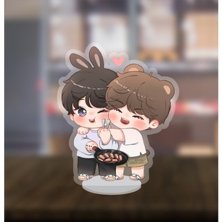 Mô Hình Standee nhân vật Kpop BTS Chibi dễ thương