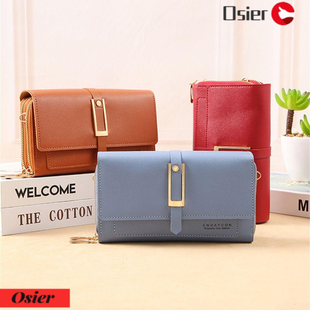 OSIER1 Túi Đeo Chéo Vai Bằng Da PU Đa Chức Năng Dành Cho Nữ