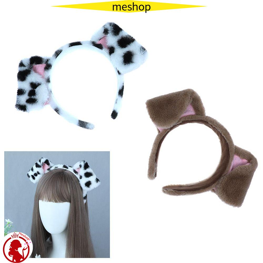 ME Băng Đô Tai Cún Bông Phong Cách Gothic Thời Trang Cho Nữ