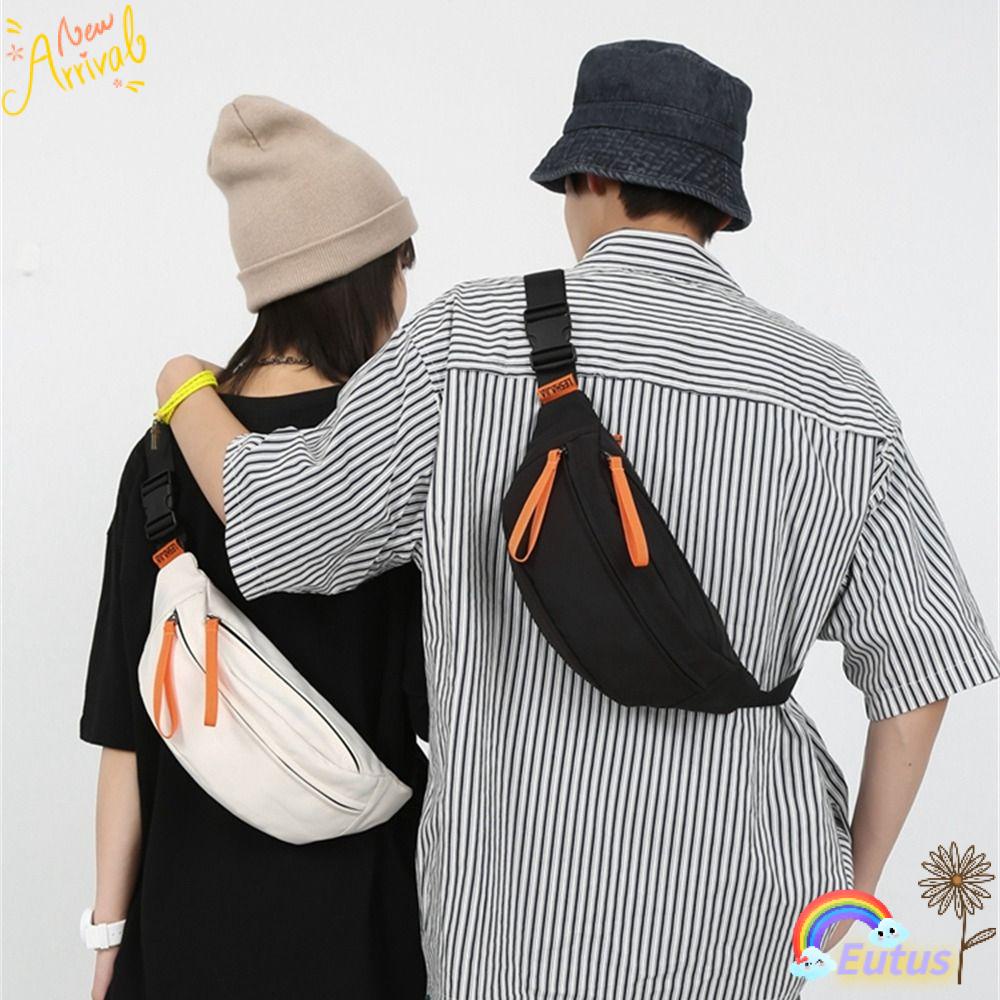 EUCA Túi Đeo Chéo Ngực / Thắt Lưng Nhiều Màu Sắc Bằng Nylon Chống Nước Cho Nữ