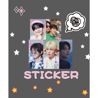 Bộ 60 sticker dán trang trí hình nhóm nhạc seventeen