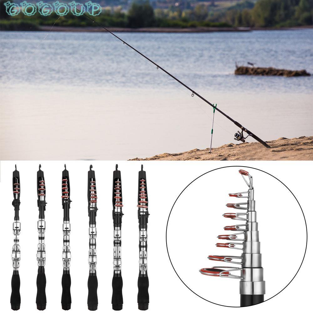 GOGOUP Cần Câu Cá Bằng Carbon Cứng Dài 1.0-2.1M Có Thể Điều Chỉnh