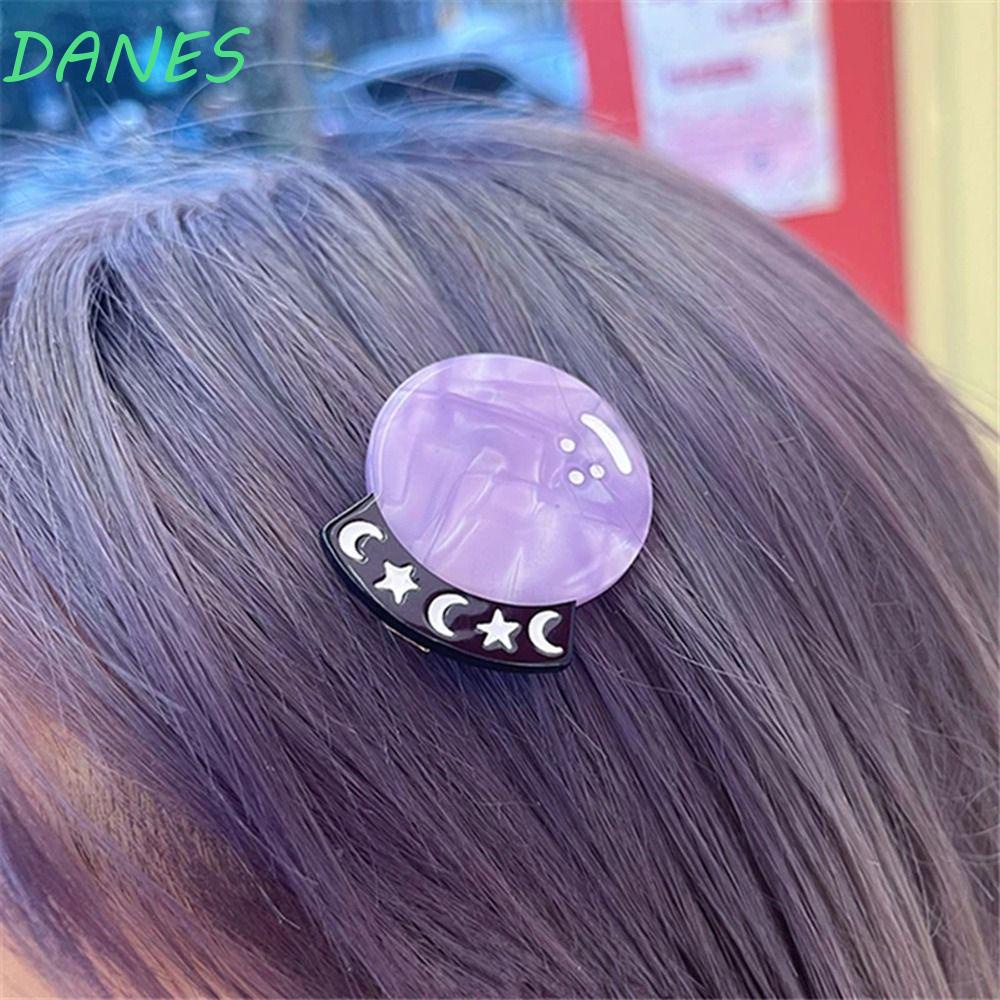 DANES Kẹp Tóc Hình Ngôi Sao / Mặt Trăng / Quả Trứng Phong Cách Hàn Quốc Ngọt Ngào