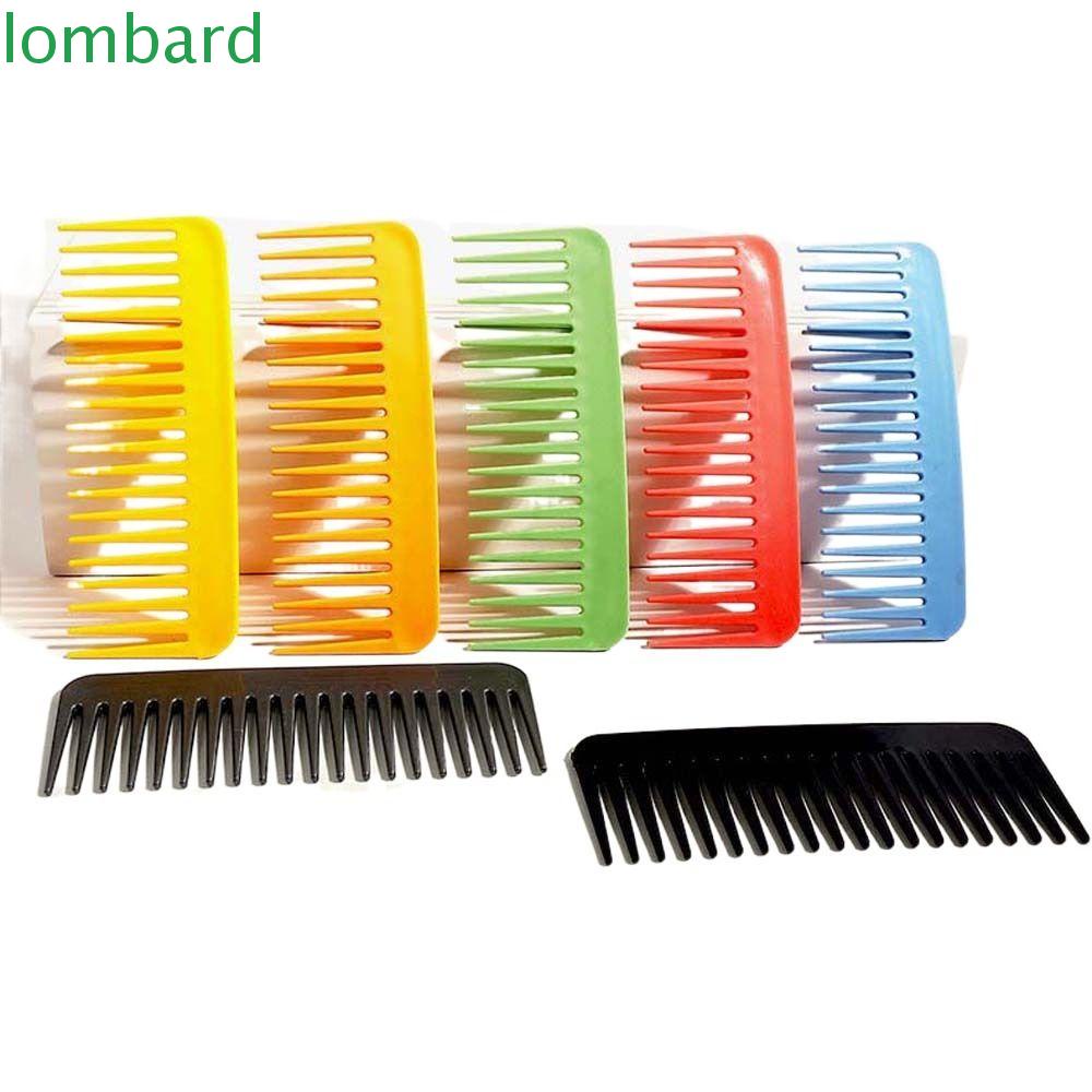 LOMBARD Lược Chải Tóc Răng Thưa Massage Da Đầu Tiện Dụng