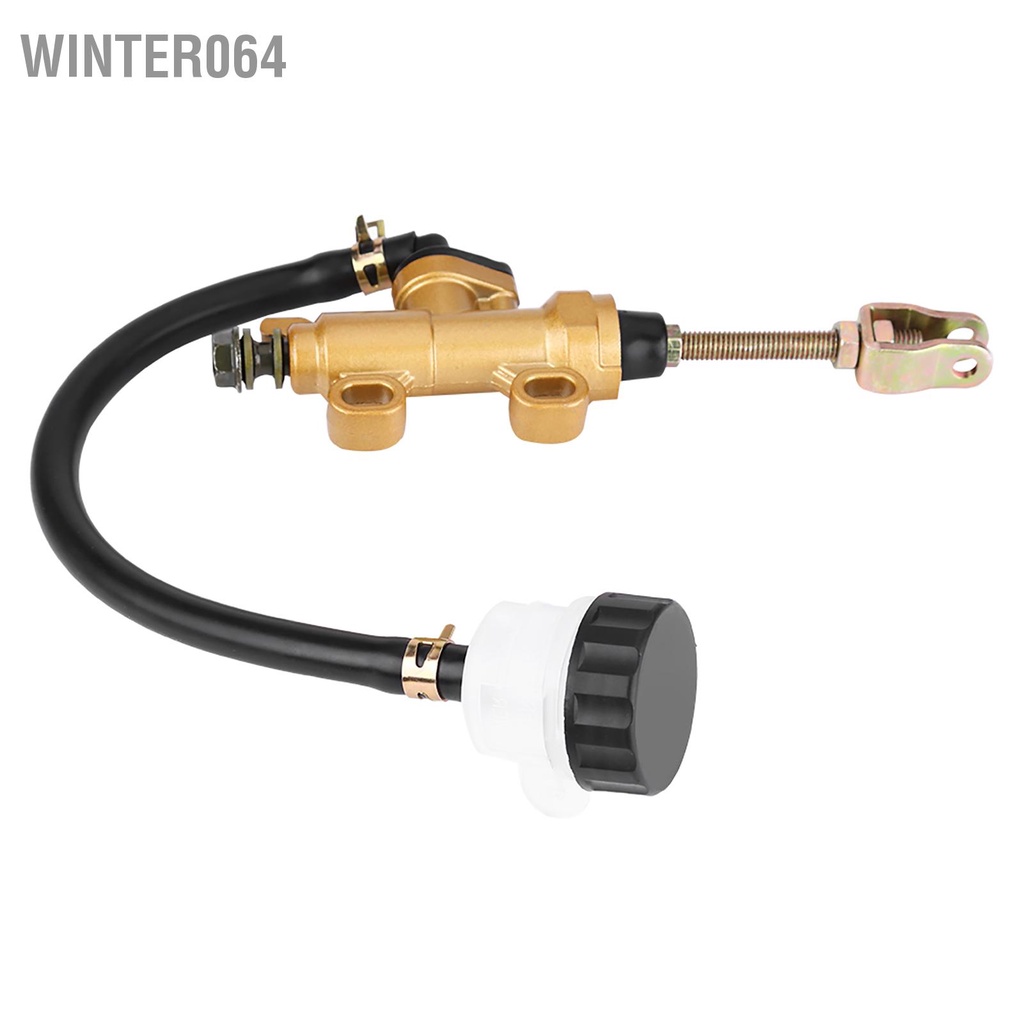 Winter064 Bơm xi lanh chính phanh chân sau đa năng có bình chứa cho xe máy đạp địa hình ATV