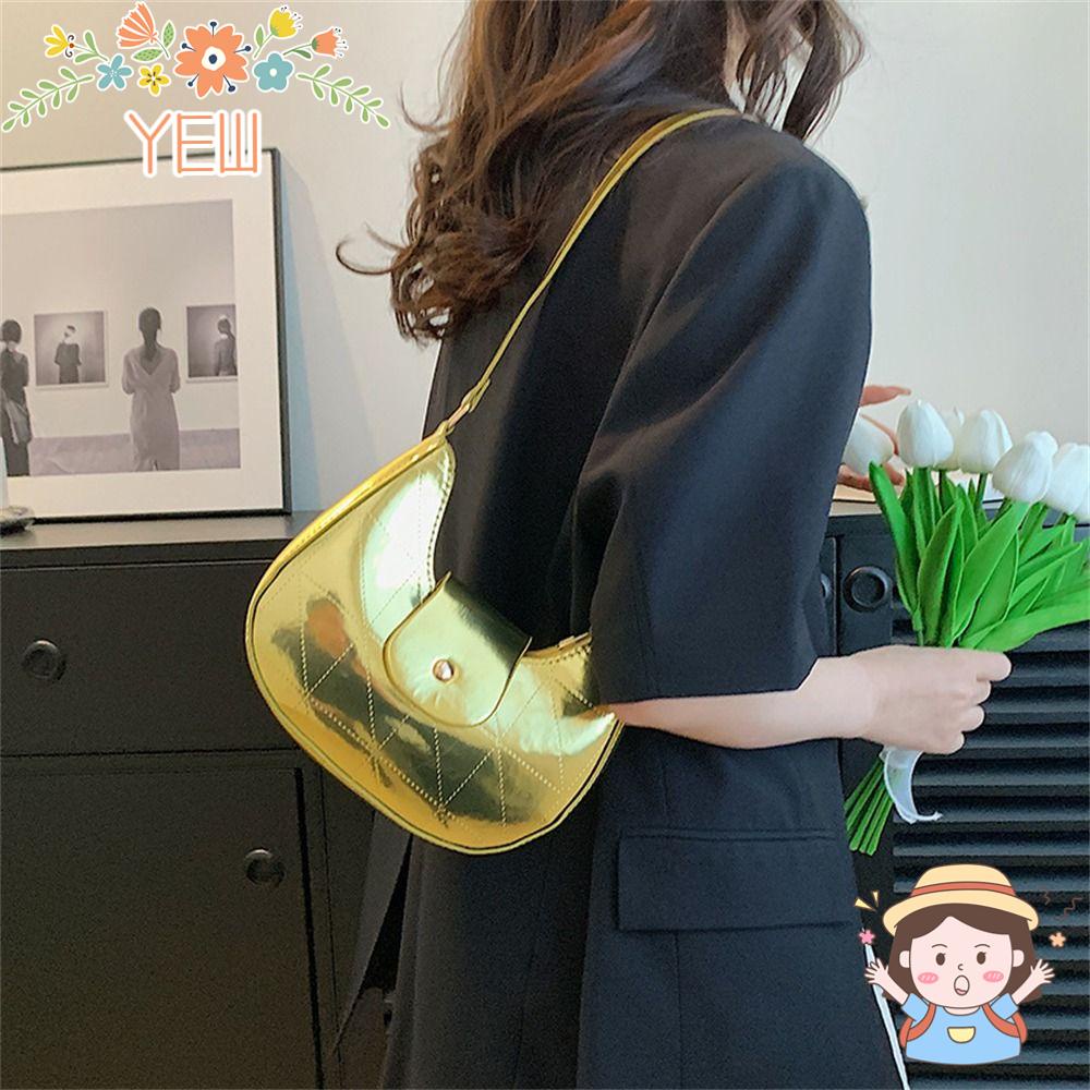 YEW Túi Xách Da PU Thiết Kế Đơn Giản Thời Trang Cho Nữ