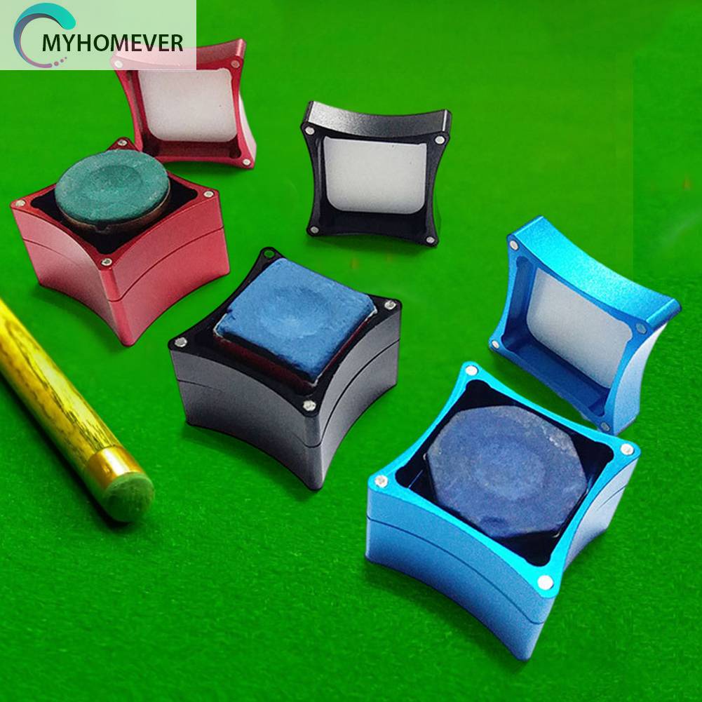 Hộp Phấn Đánh Bida Kim Loại 3 Tầng Siêu Bền Tiện Dụng