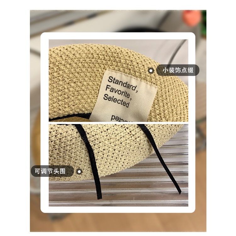 Mũ Beret Dệt Kim Mỏng Thoáng Khí Thời Trang Mùa Hè Phong Cách Nhật Bản Cho Nữ